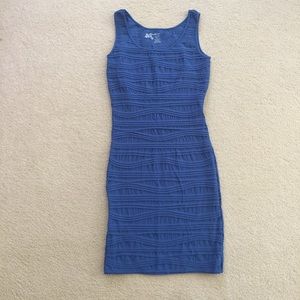 Blue Stretchy Dress